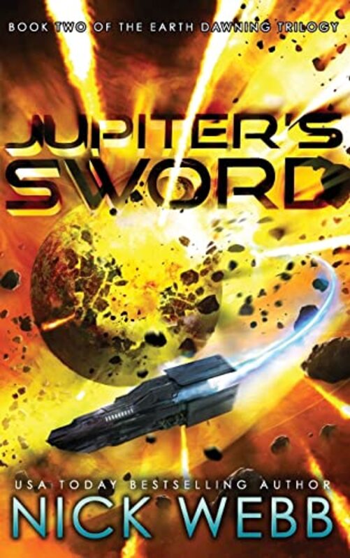 Book cover for "Jupiter's Sword" by Nick Webb
