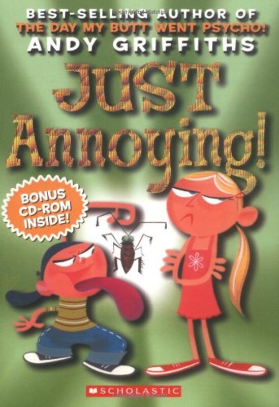 Book cover for "Just Annoying!" by Andy Griffiths