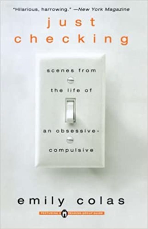 Book cover for "Just Checking" by Emily Colas
