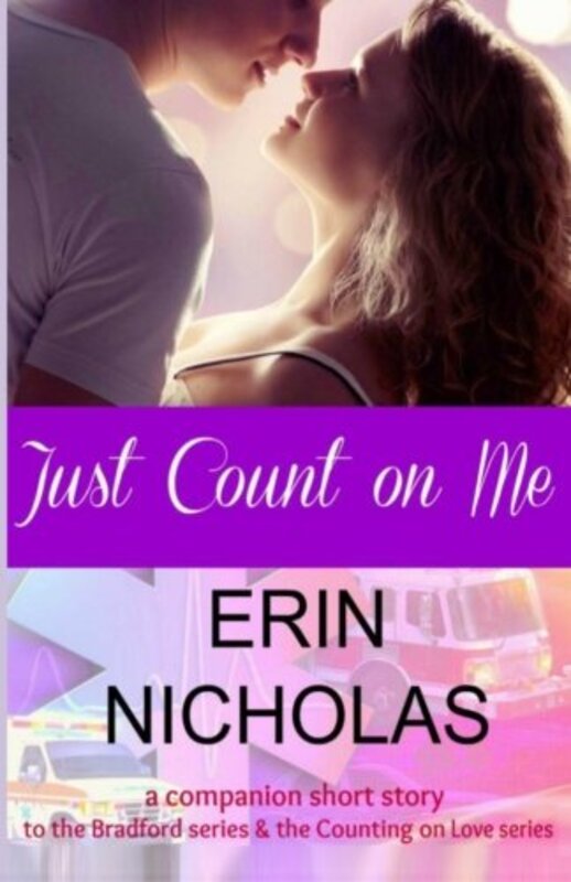 Book cover for "Just Count on Me" by Erin Nicholas
