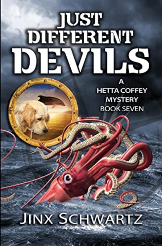 Book cover for "Just Different Devils" by Jinx Schwartz
