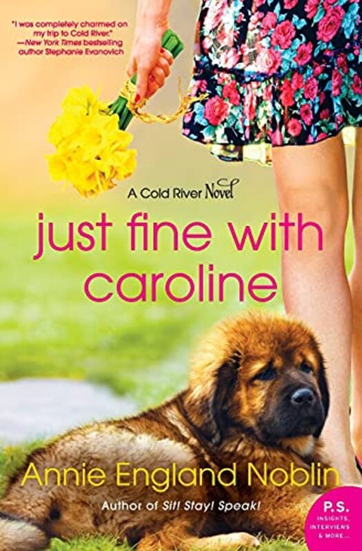 Book cover for "Just Fine with Caroline" by Annie England Noblin