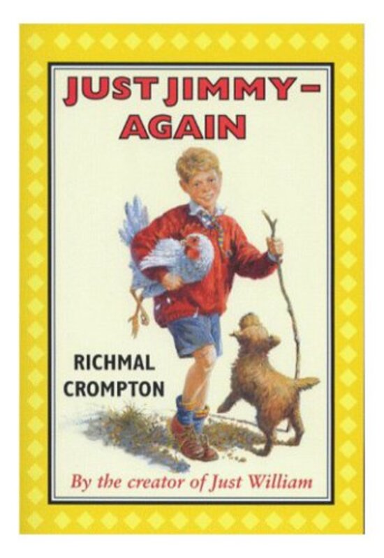 Book cover for "Just Jimmy Again" by Richmal Crompton