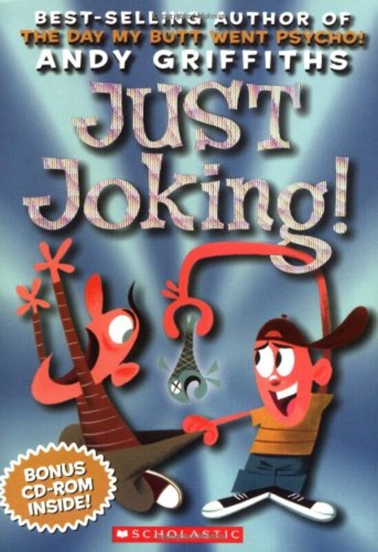Book cover for "Just Joking!" by Andy Griffiths