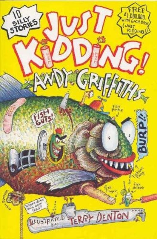 Book cover for "Just Kidding!" by Andy Griffiths