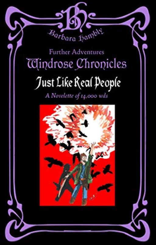 Book cover for "Just Like Real People" by Barbara Hambly