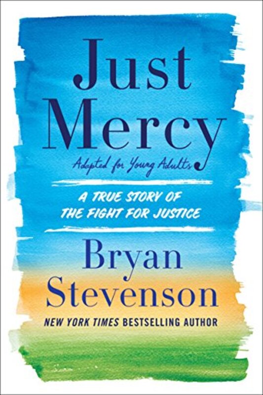 Book cover for "Just Mercy (Adapted for Young Adults)" by Bryan Stevenson
