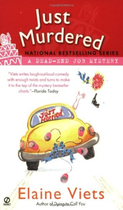 Book cover for "Just Murdered" by Elaine Viets