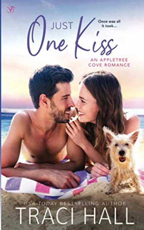 Book cover for "Just One Kiss" by Traci Hall