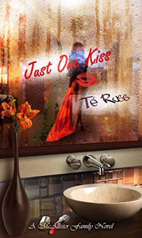 Book cover for "Just One Kiss" by Te Russ