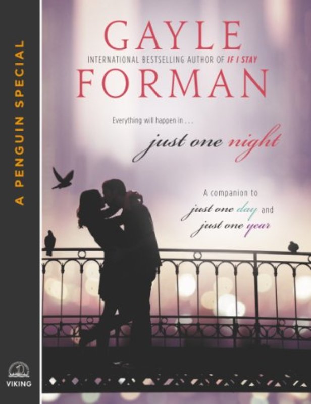 Book cover for "Just One Night" by Gayle Forman