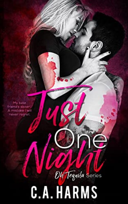 Book cover for "Just One Night" by CA Harms