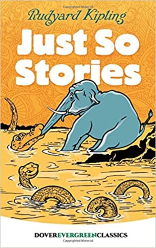 Book cover for "Just So Stories" by Rudyard Kipling