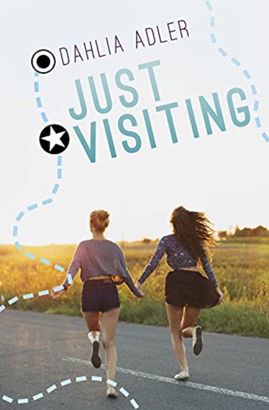 Book cover for "Just Visiting" by Dahlia Adler
