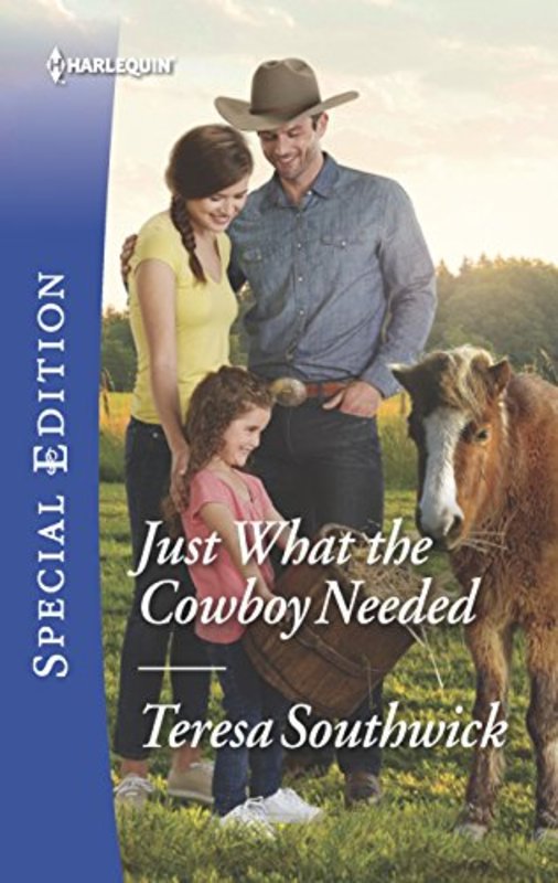 Book cover for "Just What the Cowboy Needed" by Teresa Southwick