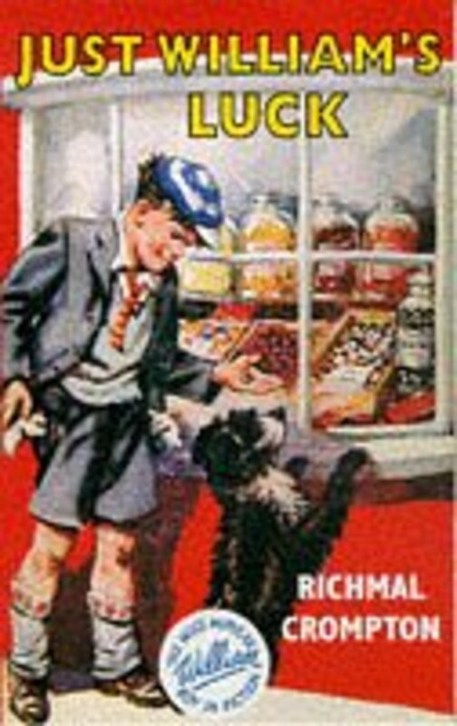 Book cover for "Just William's Luck" by Richmal Crompton