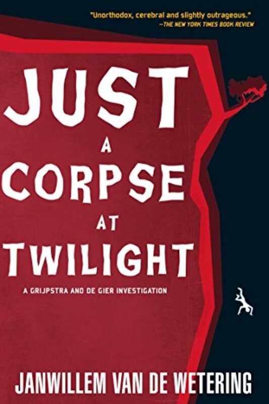 Book cover for "Just a Corpse at Twilight" by Janwillem van de Wetering