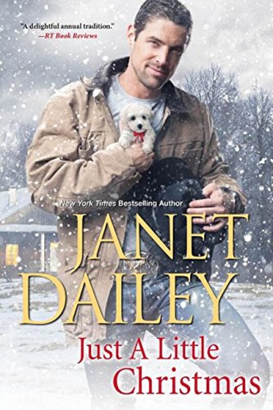 Book cover for "Just a Little Christmas" by Janet Dailey