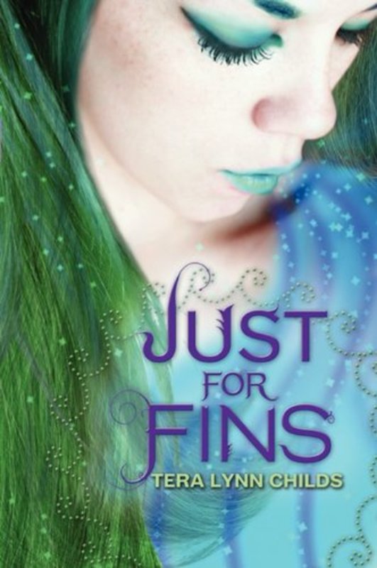 Book cover for "Just for Fins" by Tera Lynn Childs