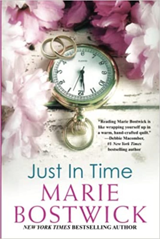 Book cover for "Just in Time" by Marie Bostwick