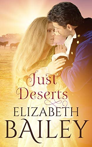 Book cover for "Just Deserts" by Elizabeth Bailey