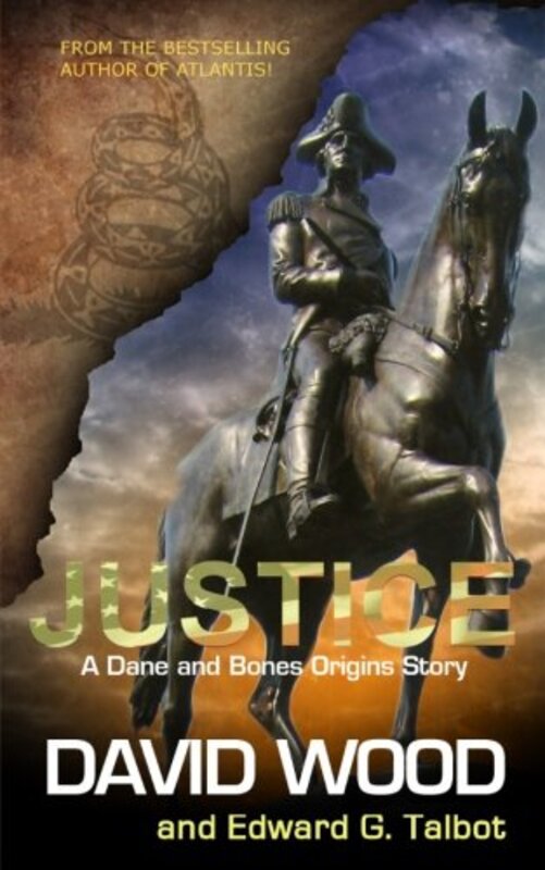 Book cover for "Justice" by David Wood
