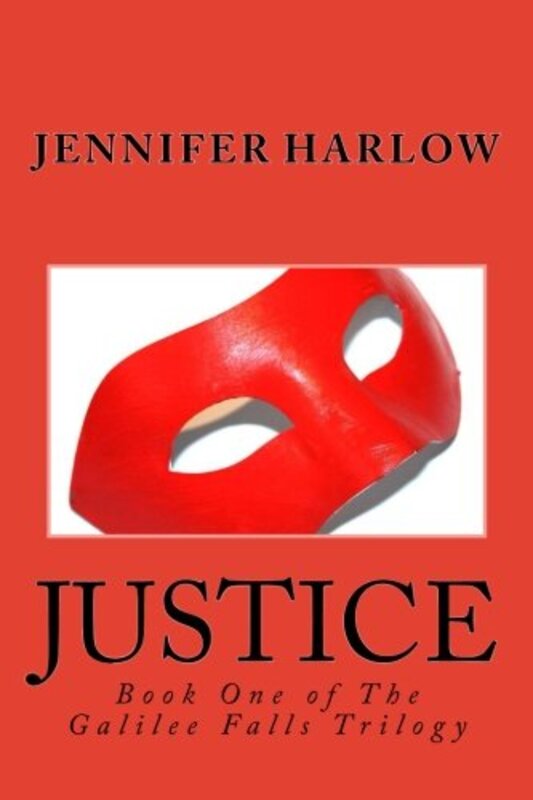 Book cover for "Justice" by Jennifer Harlow