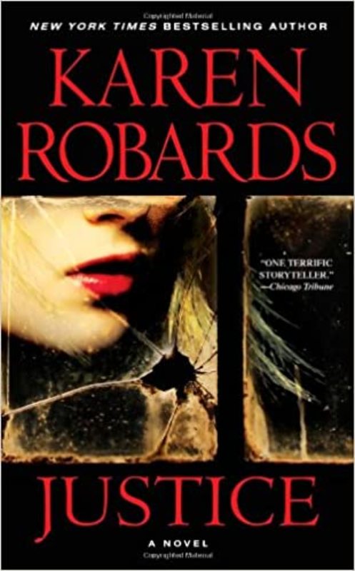 Book cover for "Justice" by Karen Robards
