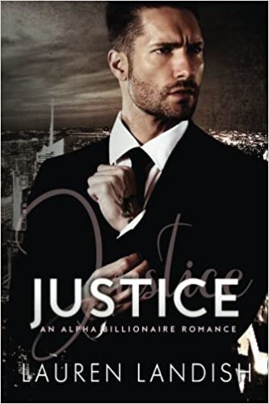 Book cover for "Justice" by Lauren Landish