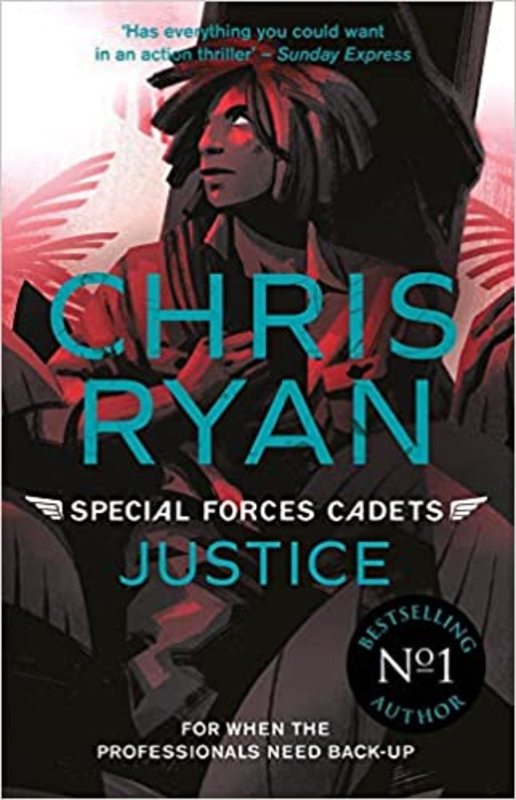 Book cover for "Justice" by Chris Ryan