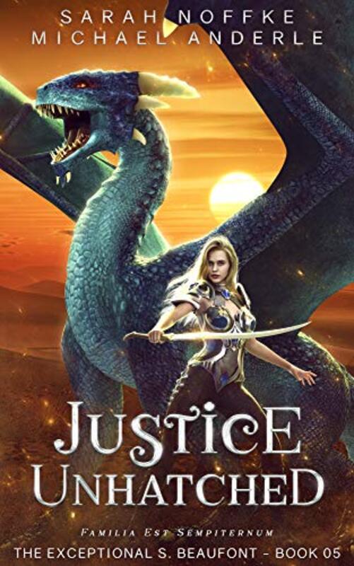 Book cover for "Justice Unhatched" by Sarah Noffke