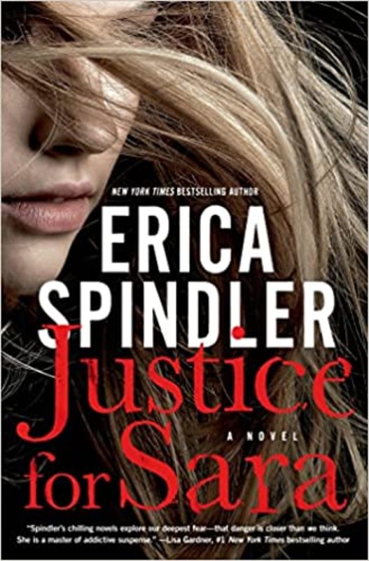 Book cover for "Justice for Sara" by Erica Spindler
