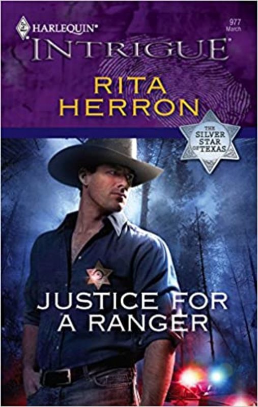 Book cover for "Justice for a Ranger" by Rita Herron