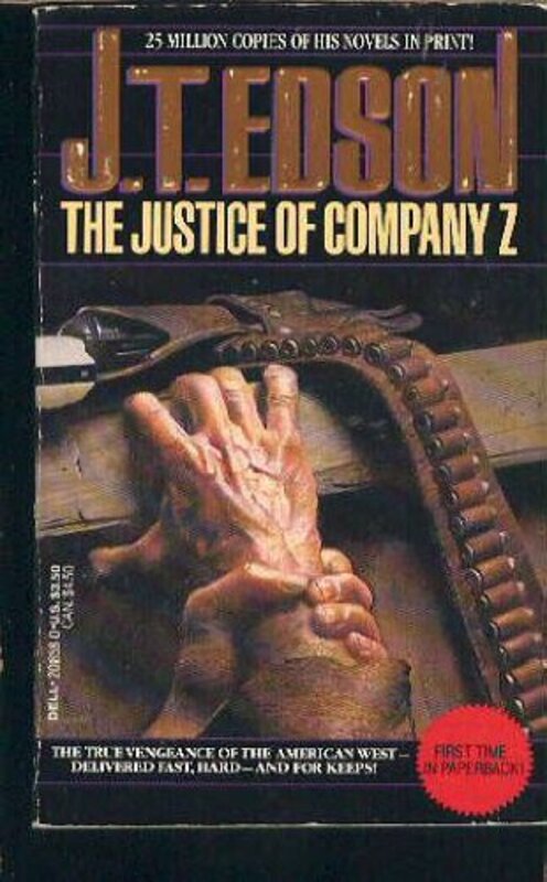 Book cover for "Justice of Company Z" by JT Edson