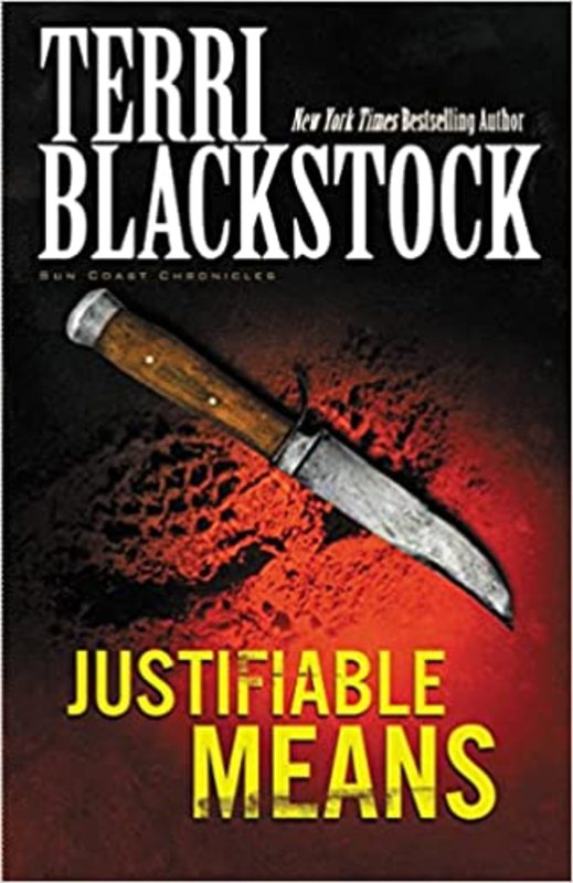 Book cover for "Justifiable Means" by Terri Blackstock