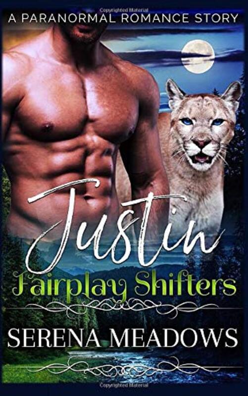 Book cover for "Justin" by Serena Meadows