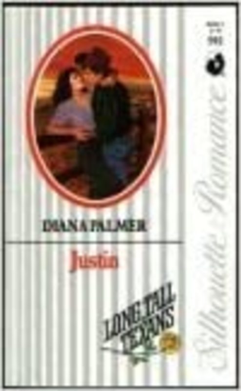 Book cover for "Justin" by Diana Palmer