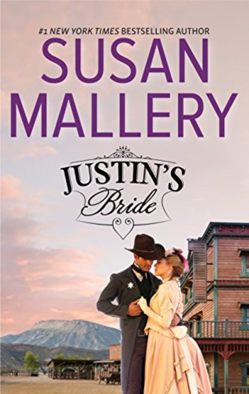 Book cover for "Justin's Bride" by Susan Mallery