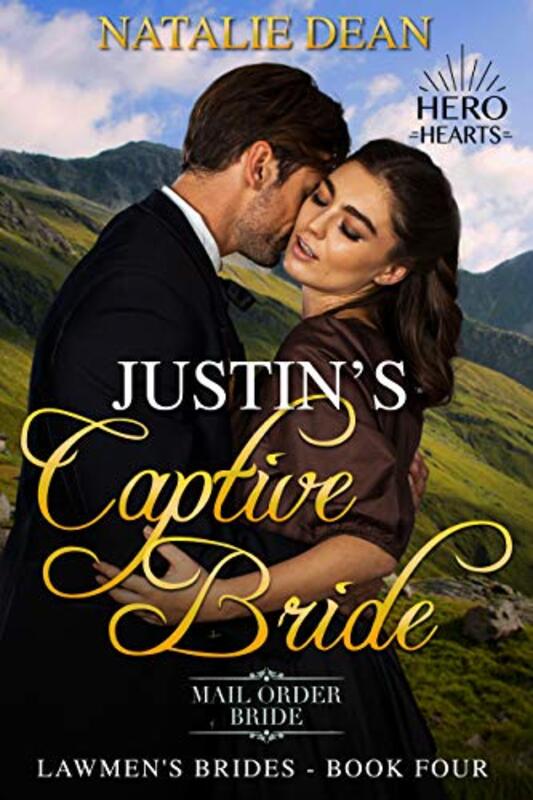 Book cover for "Justin's Captive Bride" by Natalie Dean