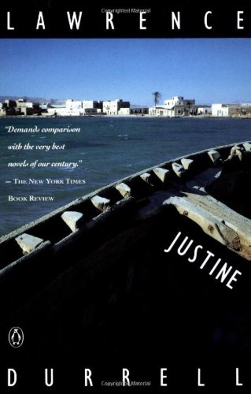 Book cover for "Justine" by Lawrence Durrell