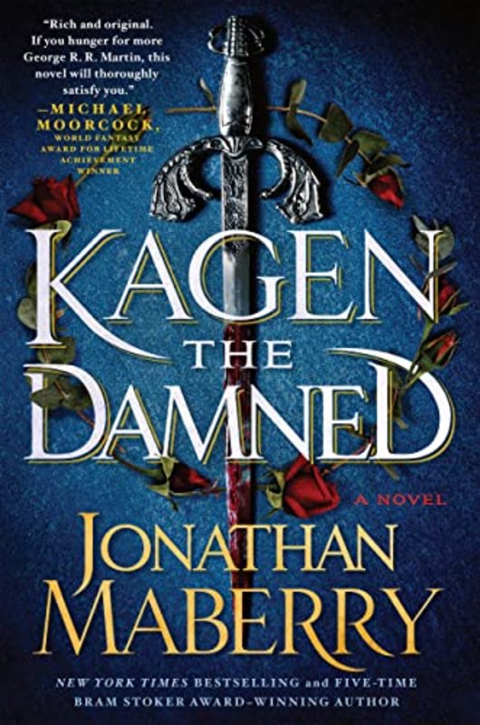 Book cover for "Kagen the Damned" by Jonathan Maberry