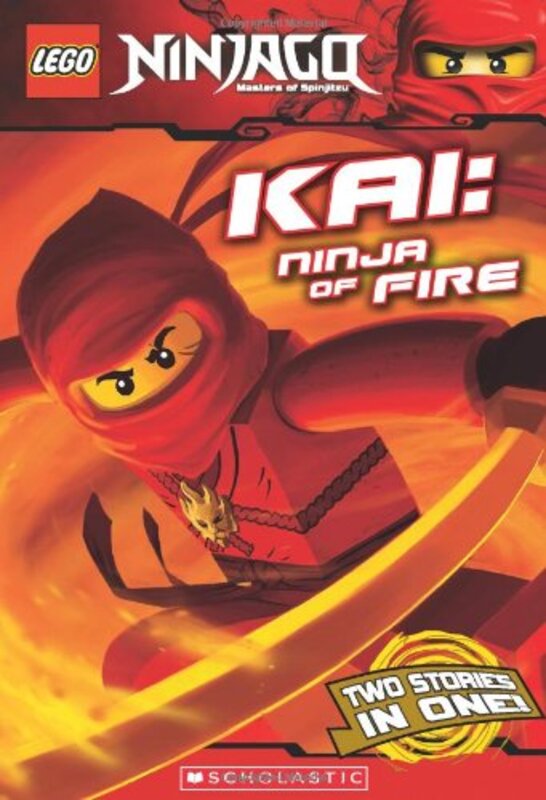 Book cover for "Kai, Ninja of Fire" by Greg Farshtey