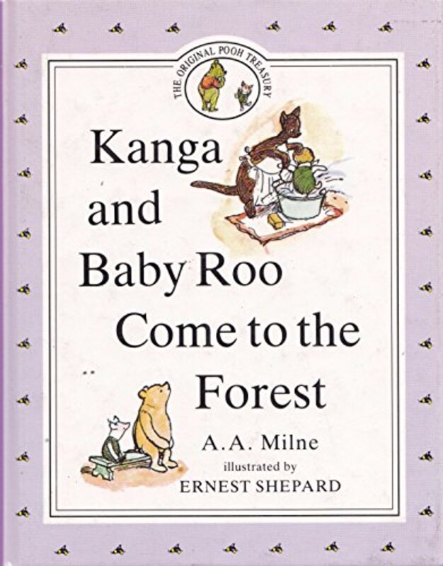 Book cover for "Kanga and Baby Roo Come to the Forest" by AA Milne