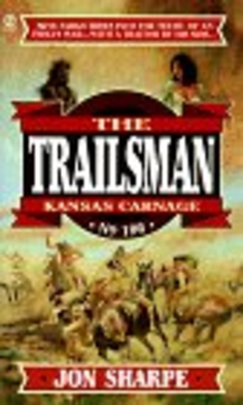 Book cover for "Kansas Carnage" by Jon Sharpe