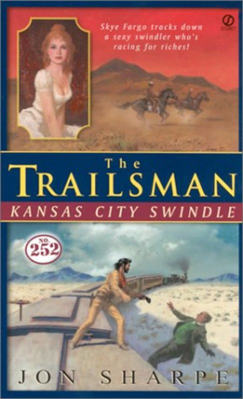Book cover for "Kansas City Swindle" by Jon Sharpe