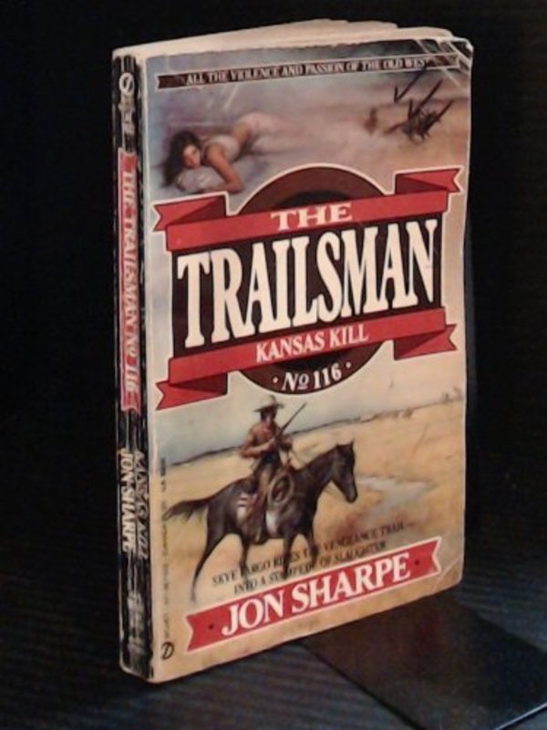 Book cover for "Kansas Kill" by Jon Sharpe