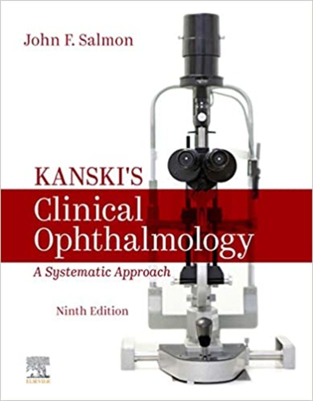 Book cover for "Kanski's Clinical Ophthalmology" by John F. Salmon