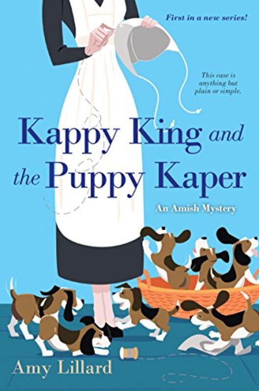 Book cover for "Kappy King and the Puppy Kaper" by Amy Lillard