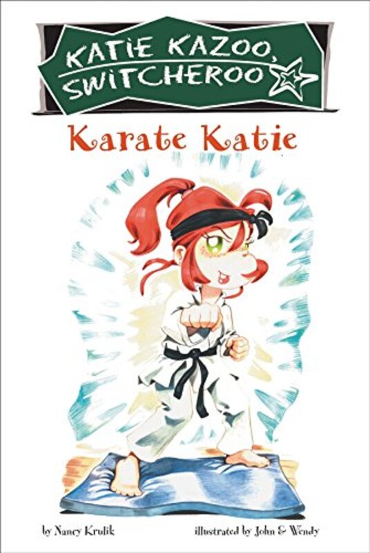 Book cover for "Karate Katie" by Nancy Krulik