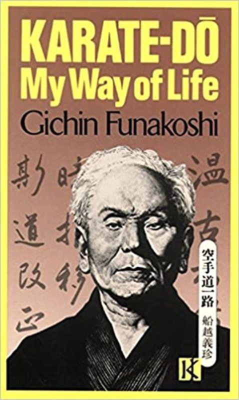 Book cover for "Karate-Do" by Gichin Funakoshi